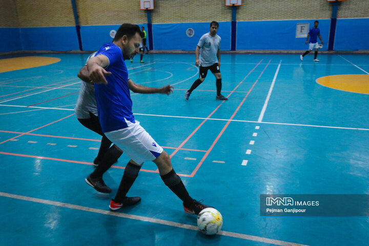 مسابقات فوتسال کارکنان شهرداری اصفهان