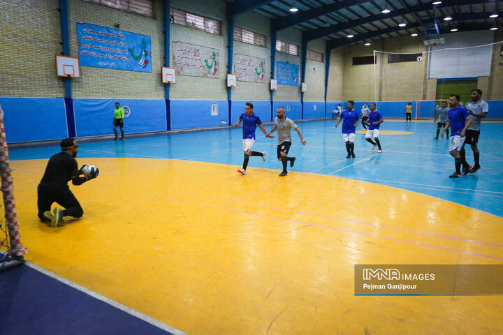 مسابقات فوتسال کارکنان شهرداری اصفهان