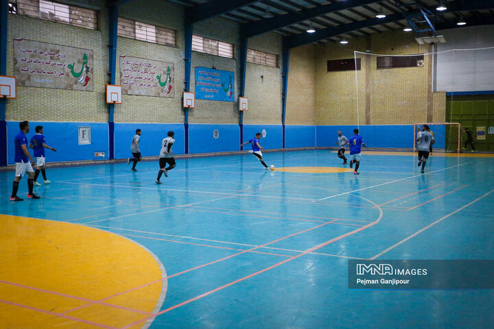 مسابقات فوتسال کارکنان شهرداری اصفهان