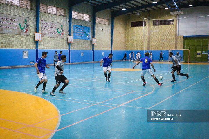 مسابقات فوتسال کارکنان شهرداری اصفهان