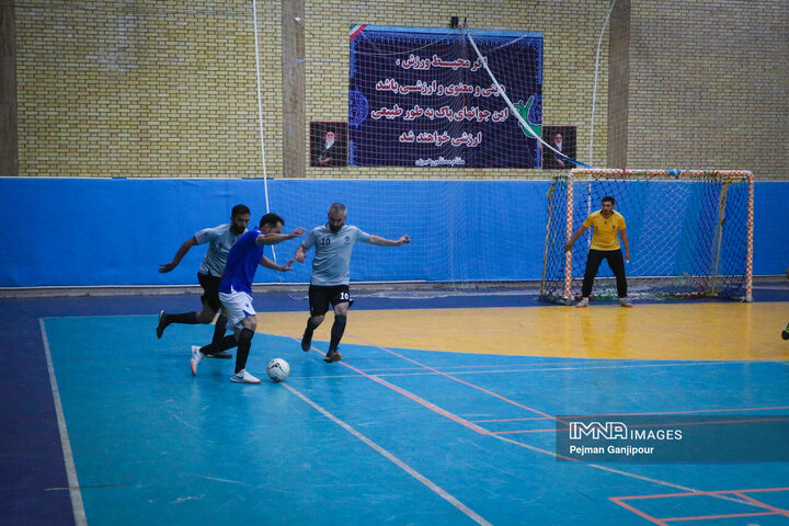 مسابقات فوتسال کارکنان شهرداری اصفهان