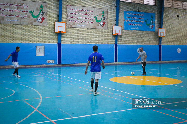 مسابقات فوتسال کارکنان شهرداری اصفهان