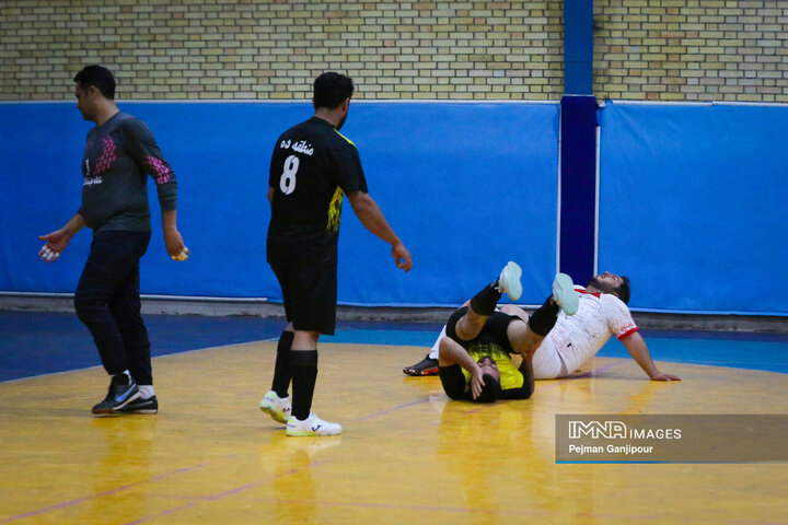 مسابقات فوتسال کارکنان شهرداری اصفهان