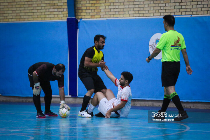 مسابقات فوتسال کارکنان شهرداری اصفهان