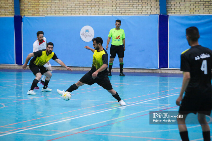 مسابقات فوتسال کارکنان شهرداری اصفهان
