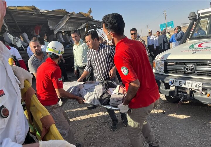 تعداد دانشجویان جان باخته تصادف اتوبوس سرخه به ۳ نفر رسید