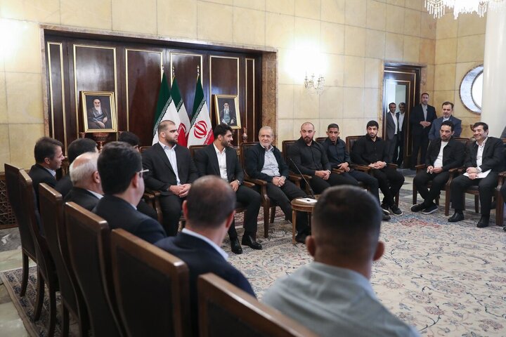 پزشکیان: تسلیم شدن در وجود ما نیست/ پیگیر مطالبات ورزشکاران هستم