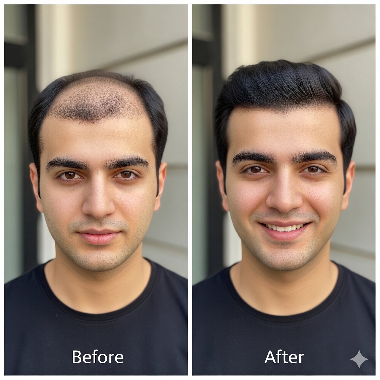 قیمت کاشت مو در کلینیک دی شیراز