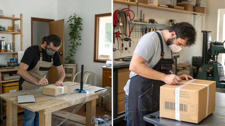 چگونه کار بسته بندی را در خانه و کارگاه شروع کنیم؟