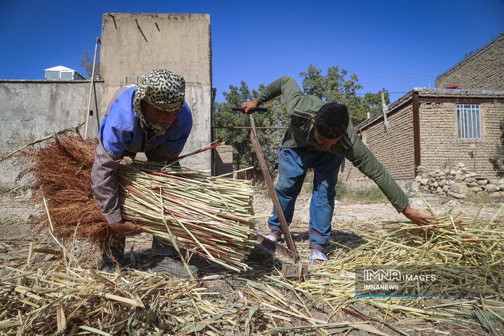 از ارزن تا جارو؛ روایت یک هنر کهن در خراسان شمالی