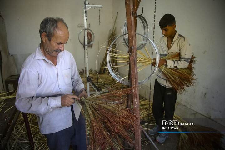 از ارزن تا جارو؛ روایت یک هنر کهن در خراسان شمالی