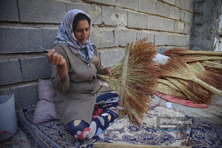 از ارزن تا جارو؛ روایت یک هنر کهن در خراسان شمالی