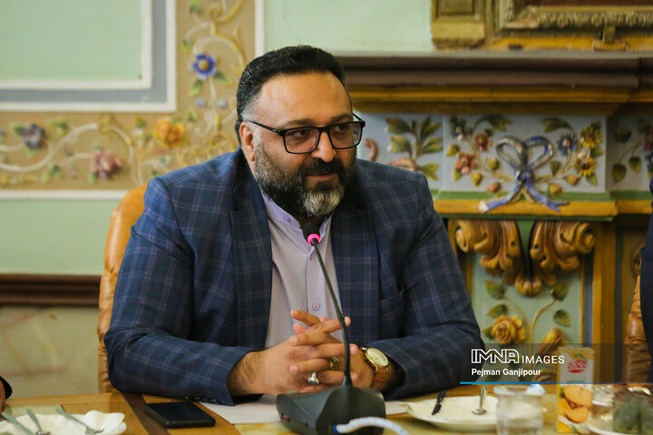 نشست خبری مدیرکل درآمد شهرداری اصفهان
