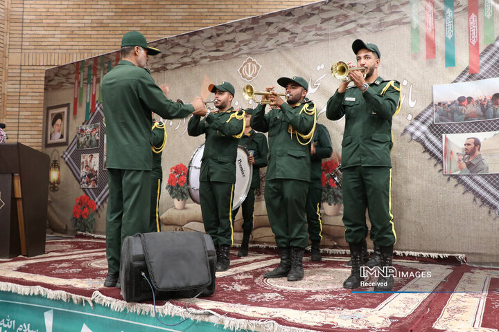 مراسم تجلیل از جانبازان بالای ٧٠ درصد در مترو اصفهان