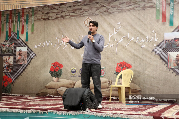 مراسم تجلیل از جانبازان بالای ٧٠ درصد در مترو اصفهان