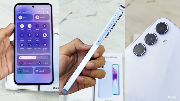 قیمت گوشی a55 دیجی کالا + مشخصات گوشی سامسونگ a55