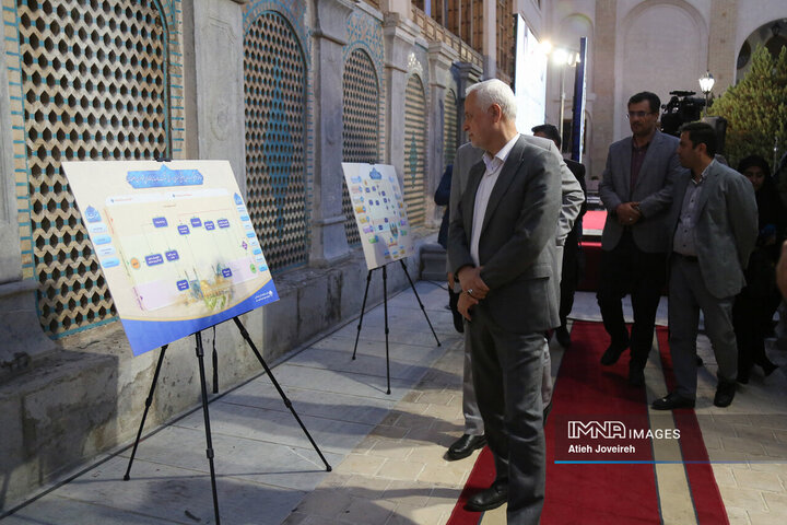 بازدید علی قاسم‌زاده شهردار اصفهان  از دستاوردها، تولیدات و پروژه‌های سازمان فرهنگی، اجتماعی و ورزشی شهرداری