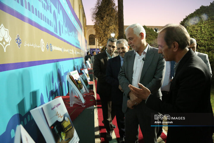 بازدید علی قاسم‌زاده شهردار اصفهان  از دستاوردها، تولیدات و پروژه‌های سازمان فرهنگی، اجتماعی و ورزشی شهرداری