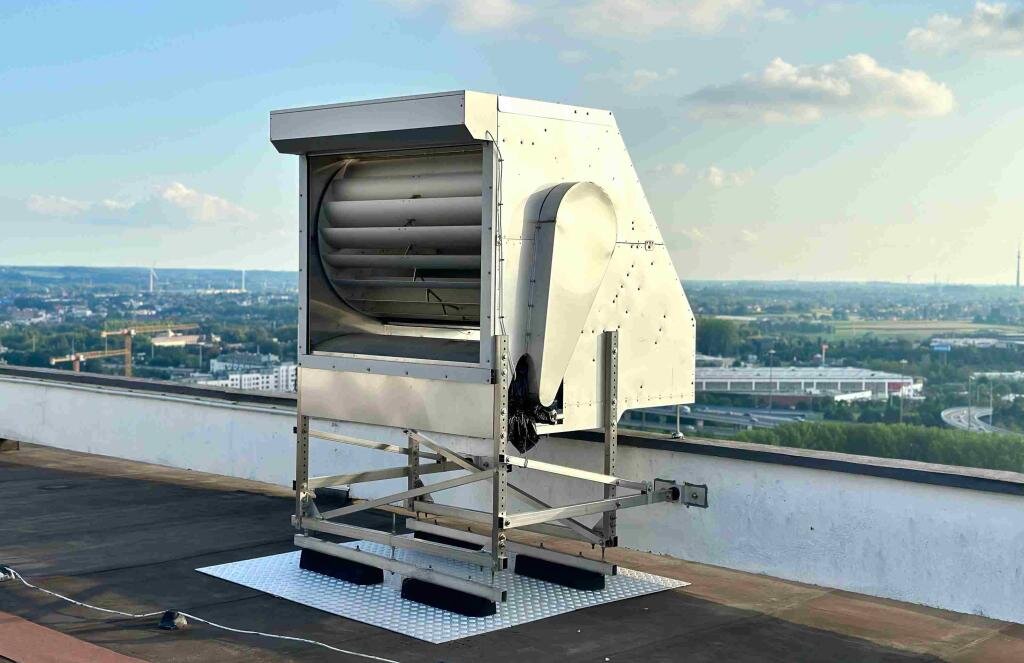 بروکسل پیشتاز نصب توربین بادی نوآورانه در شهر