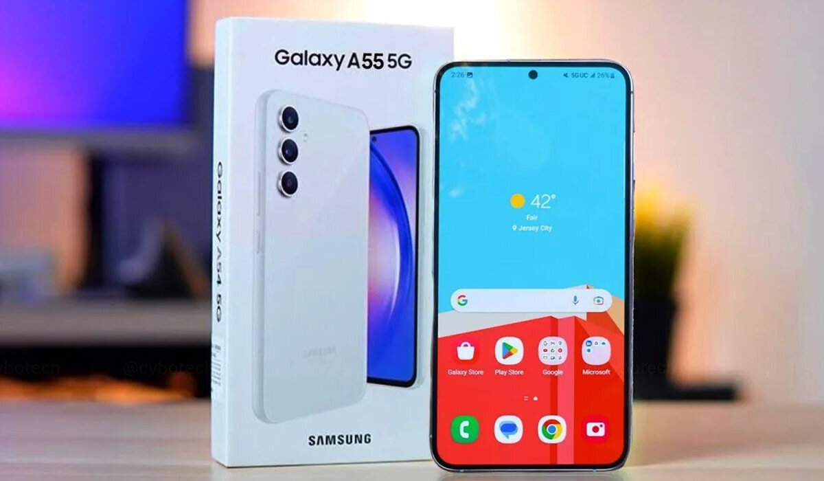 قیمت گوشی a55 دیجی کالا + مشخصات گوشی سامسونگ a55