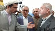 بازدید وزیر میراث فرهنگی از حرم امامزاده علی(ع) در چرام