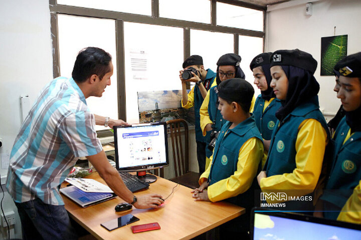 جشنواره بیست و هشتم، بازدید خبرنگاران نوجوان از خبرگزاری ایمنا