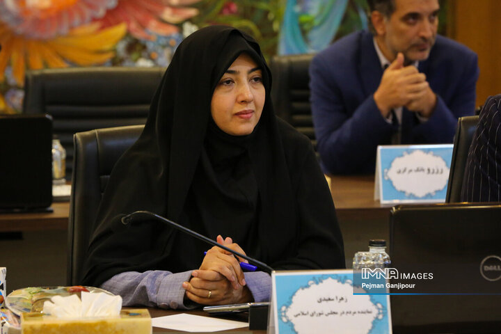 زهرا سعیدی نماینده مردم مبارکه در مجلس شورای اسلامی