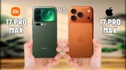 قیمت گوشی شیائومی ۱۷ پرو مکس + مقایسه با آیفون 17 پرومکس