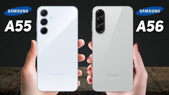 مقایسه سامسونگ گلکسی A55 و A56 + قیمت، عکس و مشخصات