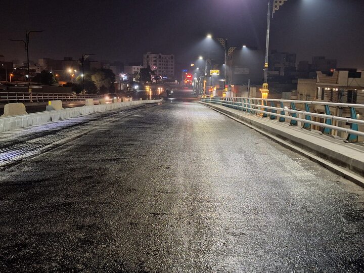 افتتاح پل شهدای نهضت‌آباد اهواز برای ارتقای کیفیت زندگی شهروندان