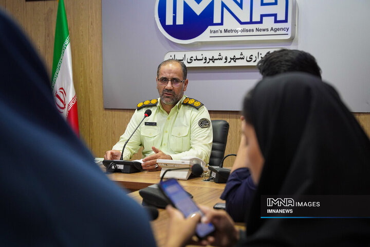 سرهنگ اکبر معادلی، معاون وظیفه عمومی فرماندهی انتظامی استان اصفهان