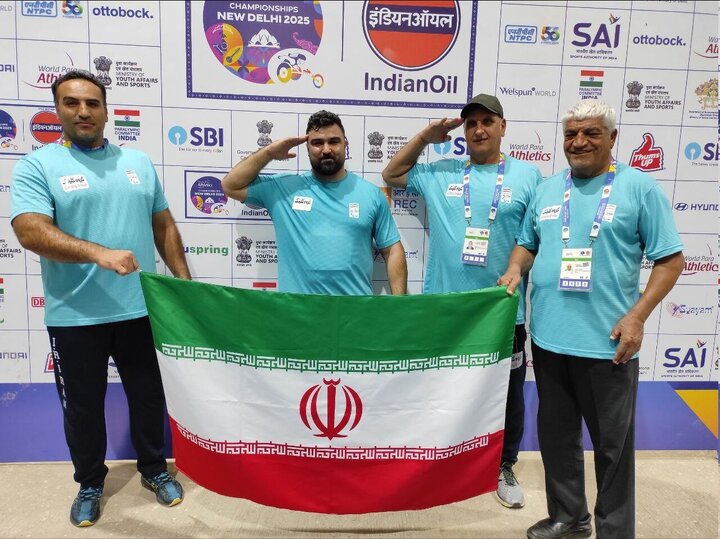 پارا دوومیدانی قهرمانی جهان؛ خسروی با شکستن رکورد، طلایی شد