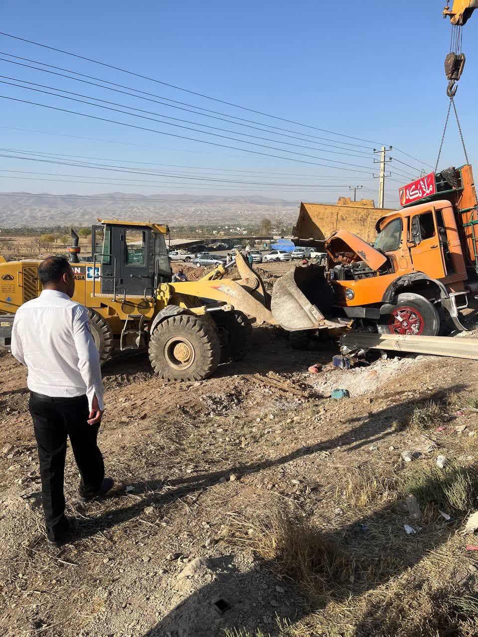 تصادف زنجیرهای در جاده دماوند ۱۹ مصدوم برجای گذاشت