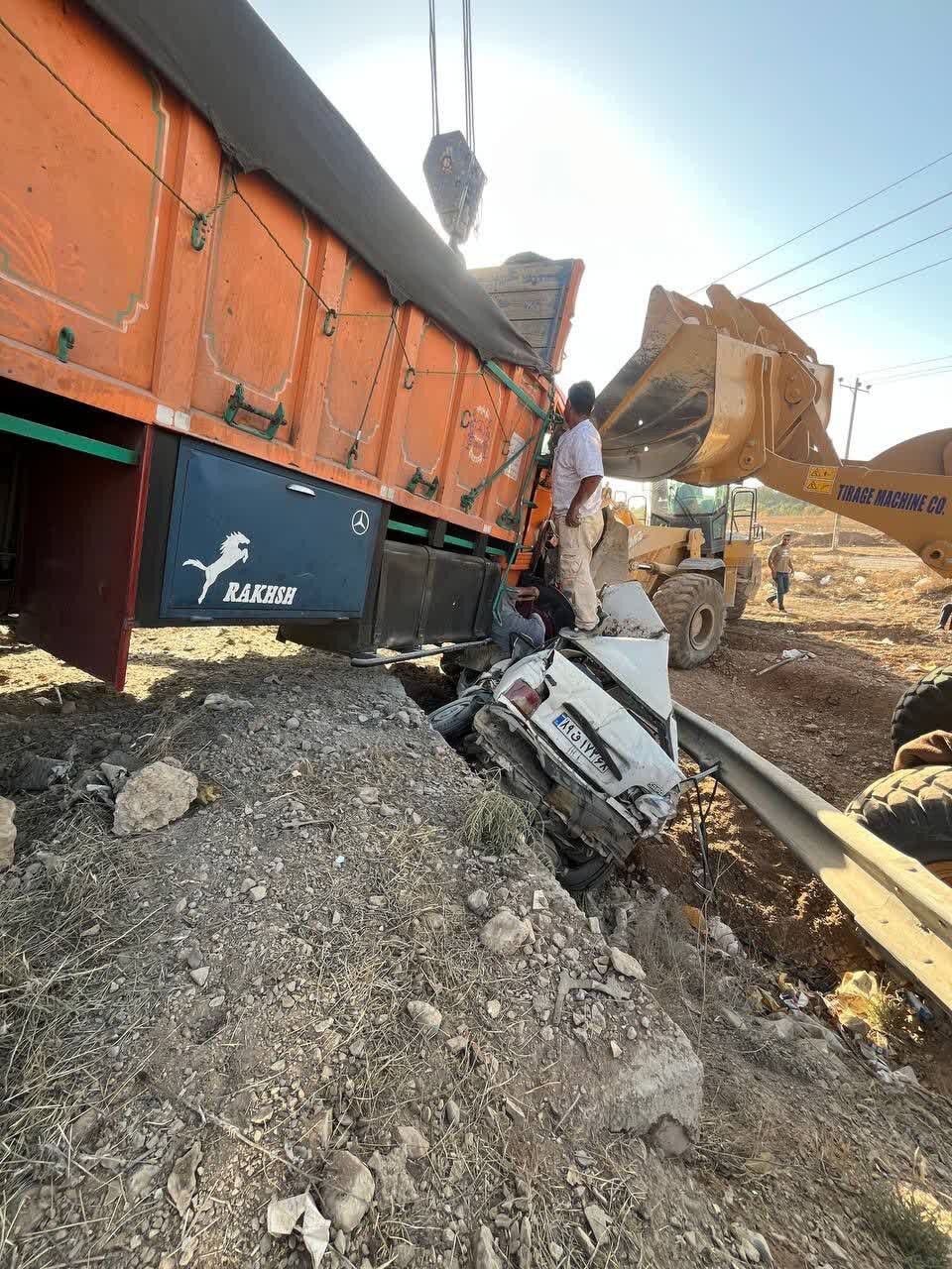 تصادف زنجیرهای در جاده دماوند ۱۹ مصدوم برجای گذاشت