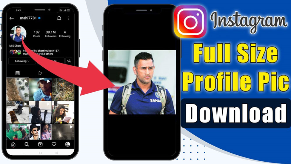 How to Download Instagram DP Profile picture?