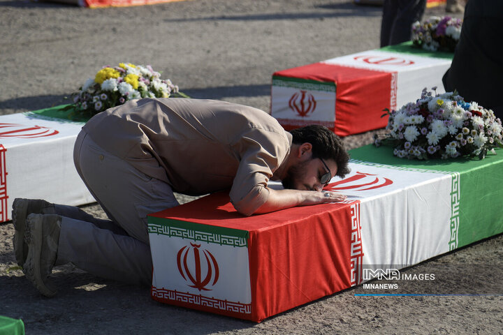 از دل خاک تا افلاک؛ استقبال از پیکر ۴۶ شهید دفاع مقدس