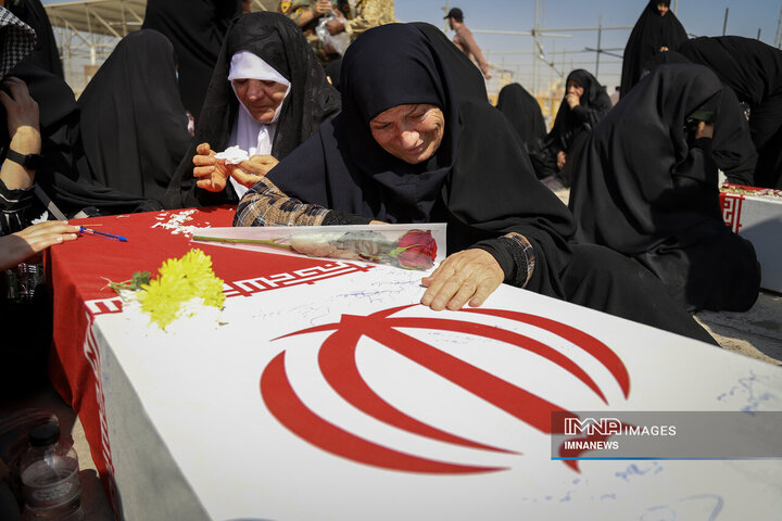 از دل خاک تا افلاک؛ استقبال از پیکر ۴۶ شهید دفاع مقدس