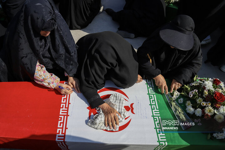 از دل خاک تا افلاک؛ استقبال از پیکر ۴۶ شهید دفاع مقدس