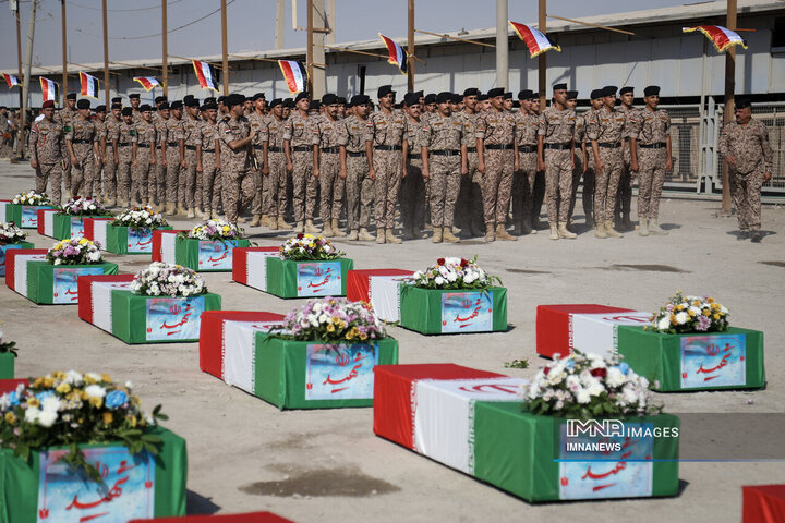 از دل خاک تا افلاک؛ استقبال از پیکر ۴۶ شهید دفاع مقدس