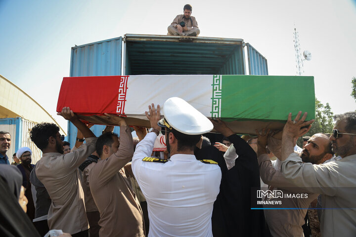 از دل خاک تا افلاک؛ استقبال از پیکر ۴۶ شهید دفاع مقدس