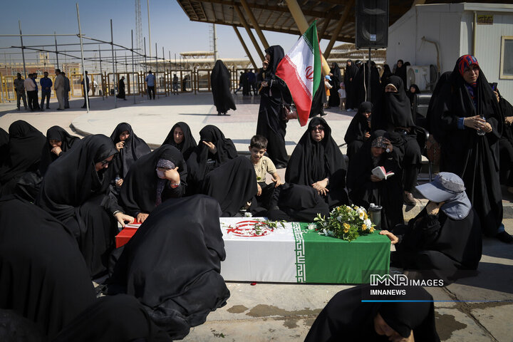 از دل خاک تا افلاک؛ استقبال از پیکر ۴۶ شهید دفاع مقدس