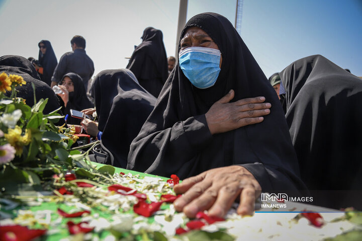 از دل خاک تا افلاک؛ استقبال از پیکر ۴۶ شهید دفاع مقدس