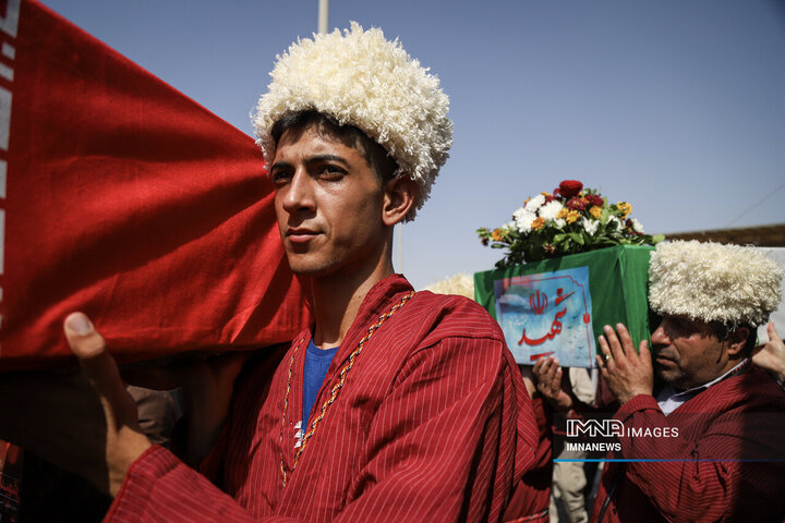 از دل خاک تا افلاک؛ استقبال از پیکر ۴۶ شهید دفاع مقدس