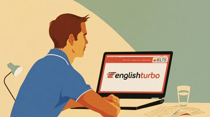 تاثیر شرکت در دوره‌های آنلاین انگلیش توربو بر دریافت آیلتس