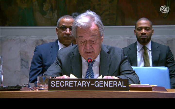 دبیرکل سازمان ملل: زنان و دختران در فلسطین با خطرات جدی مواجهند