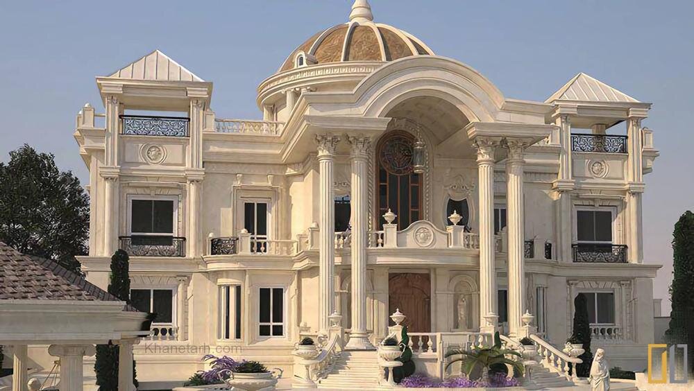 انتخاب و خرید سنگ مناسب برای نمای رومی