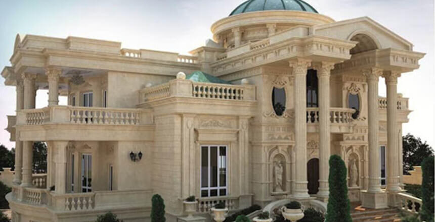 انتخاب و خرید سنگ مناسب برای نمای رومی