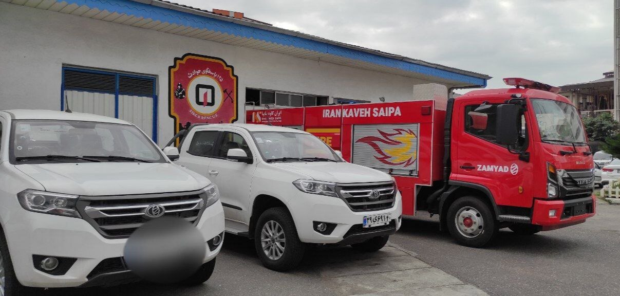 نوسازی ناوگان سازمان آتش‌نشانی رشت با خرید خودروهای جدید