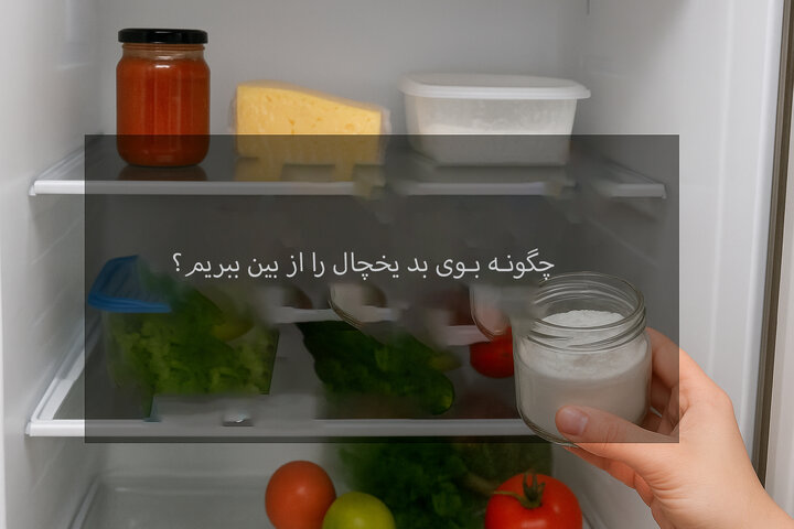 رفع بوی بد یخچال با چند ترفند ساده — تجربهای که باید امتحان کنید! رفع بوی بد یخچال با چند ترفند ساده — تجربهای که باید امتحان کنید!