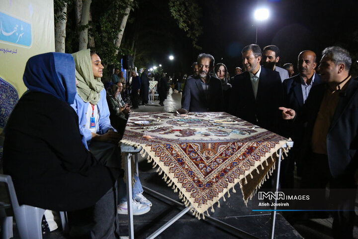 افتتاح رویدادهای گذر صنایع دستی